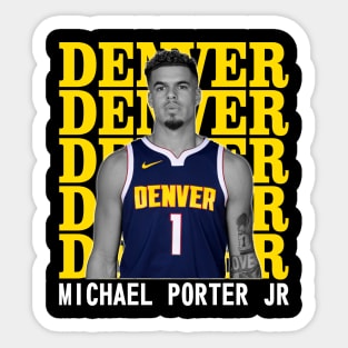 Denver Nuggets Michael Porter Jr 1 Sticker